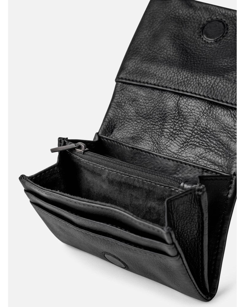 Portefeuille en cuir BIBA Brumley black