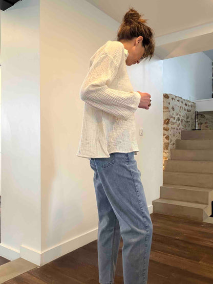 Chemise Léonie cream - Hod Paris