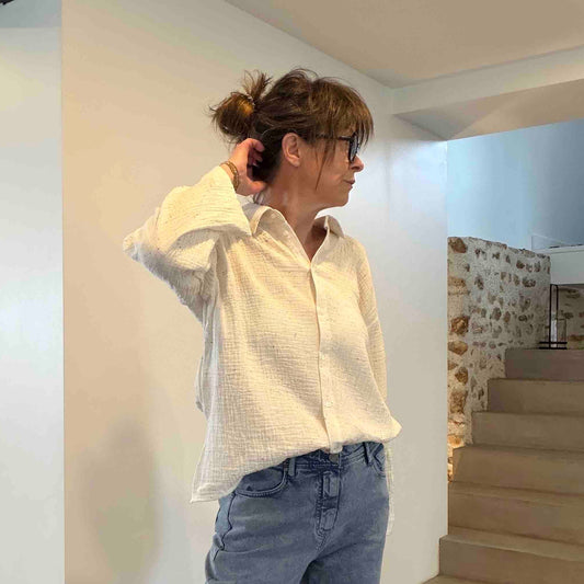 Chemise Léonie cream - Hod Paris