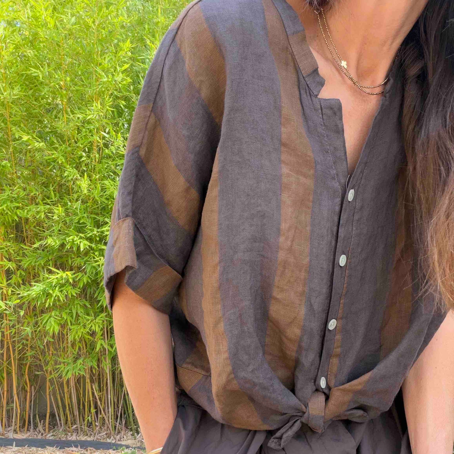 Chemise Lou chocolat - Margot Paris
