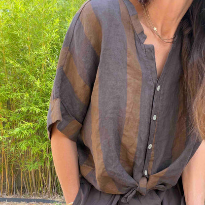 Chemise Lou chocolat - Margot Paris