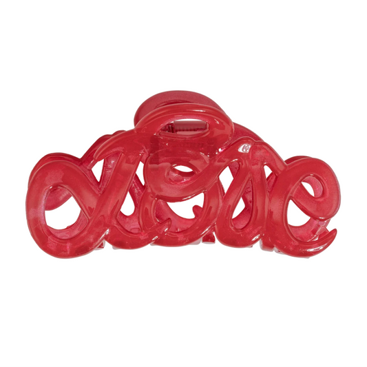 Pince love claw 8cm lipstick red