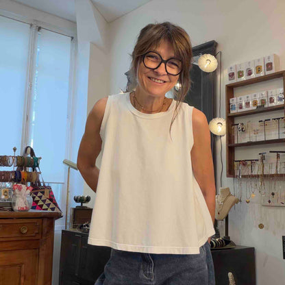 Débardeur Manon white