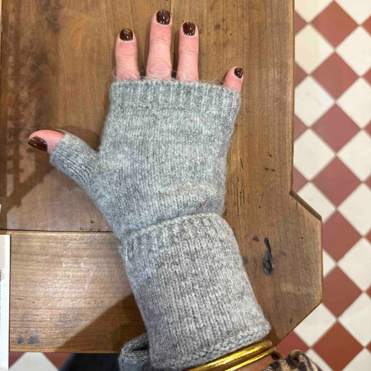 Mitaines en tricot Cécile