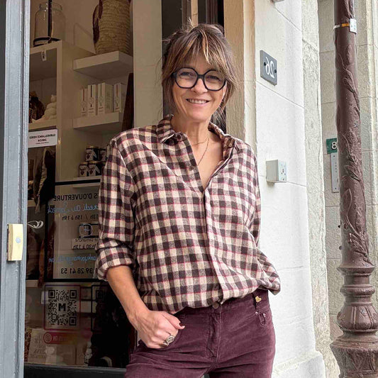 Chemise à carreaux Morgane