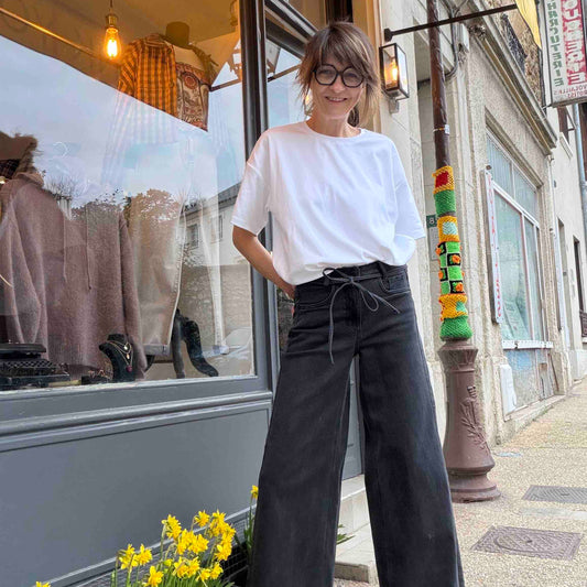 Jean à jambes larges MWKaro - My Essential Wardrobe