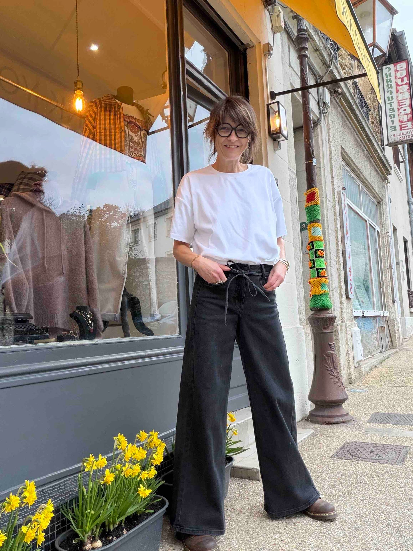 Jean à jambes larges MWKaro - My Essential Wardrobe