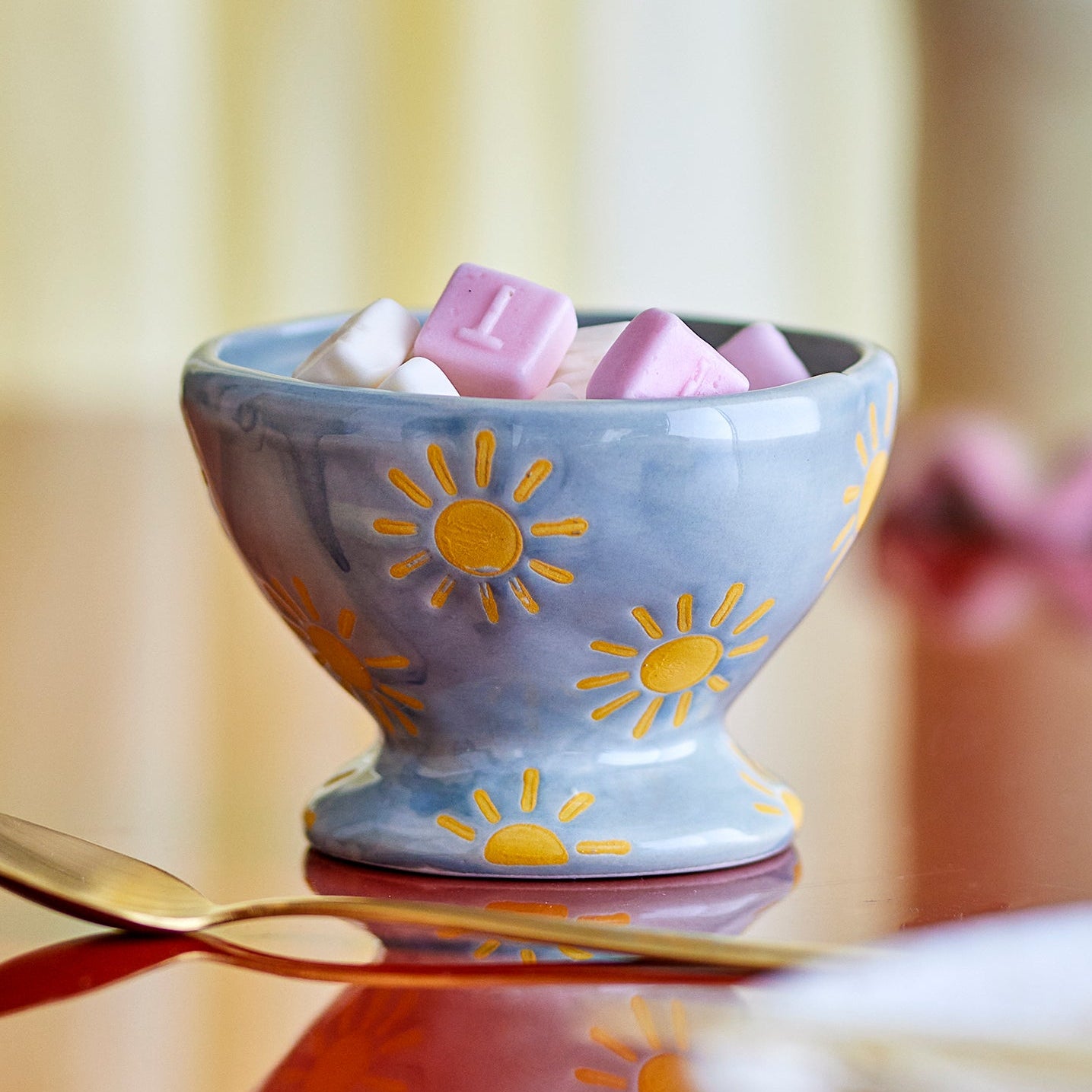 Nini Sun blue stoneware bowl