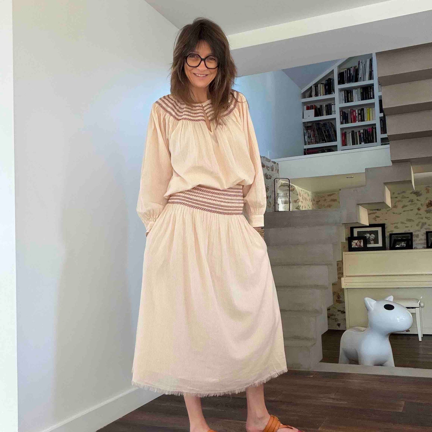 Blouse Orlina cream - Hod Paris