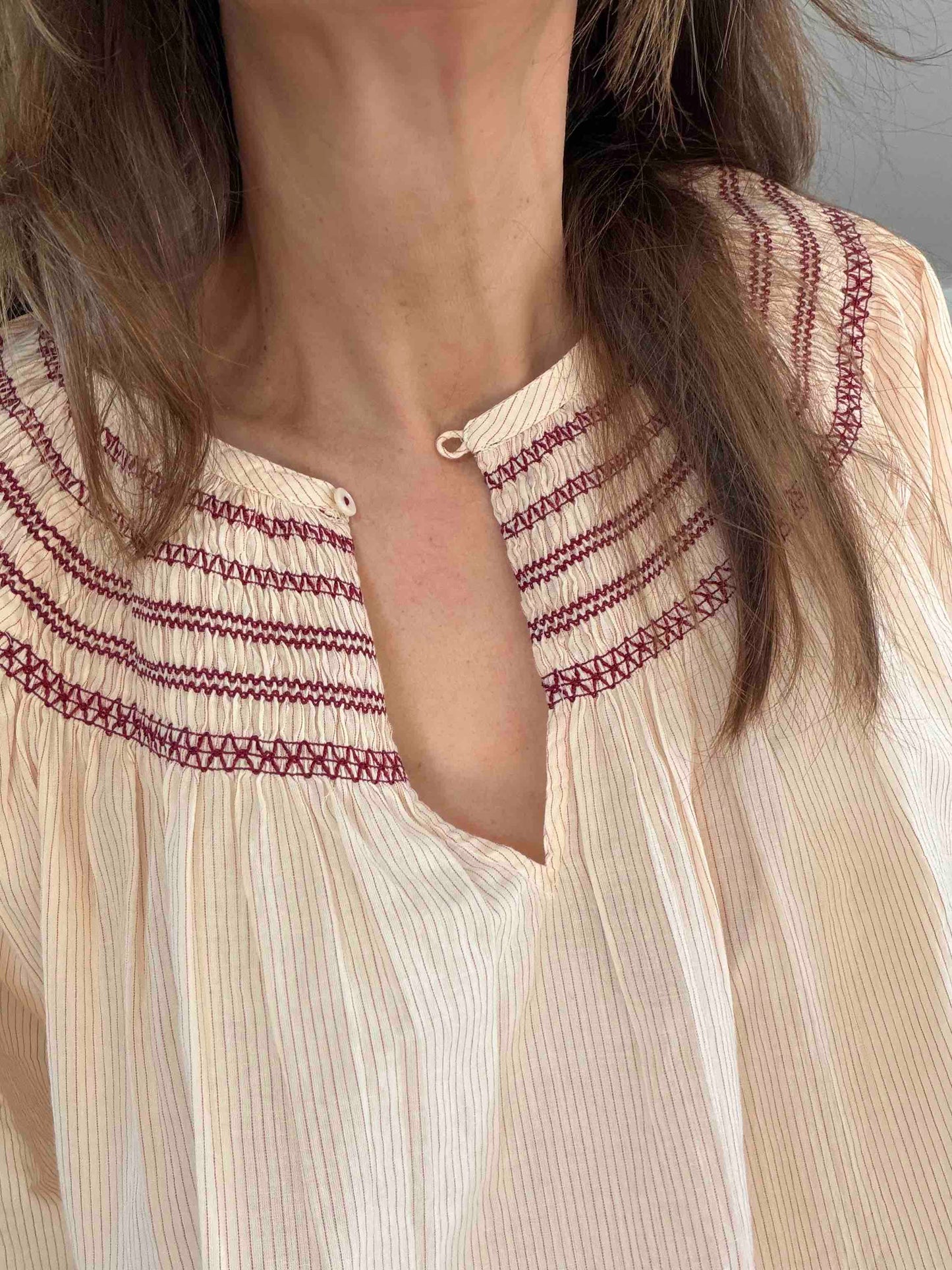 Blouse Orlina cream - Hod Paris