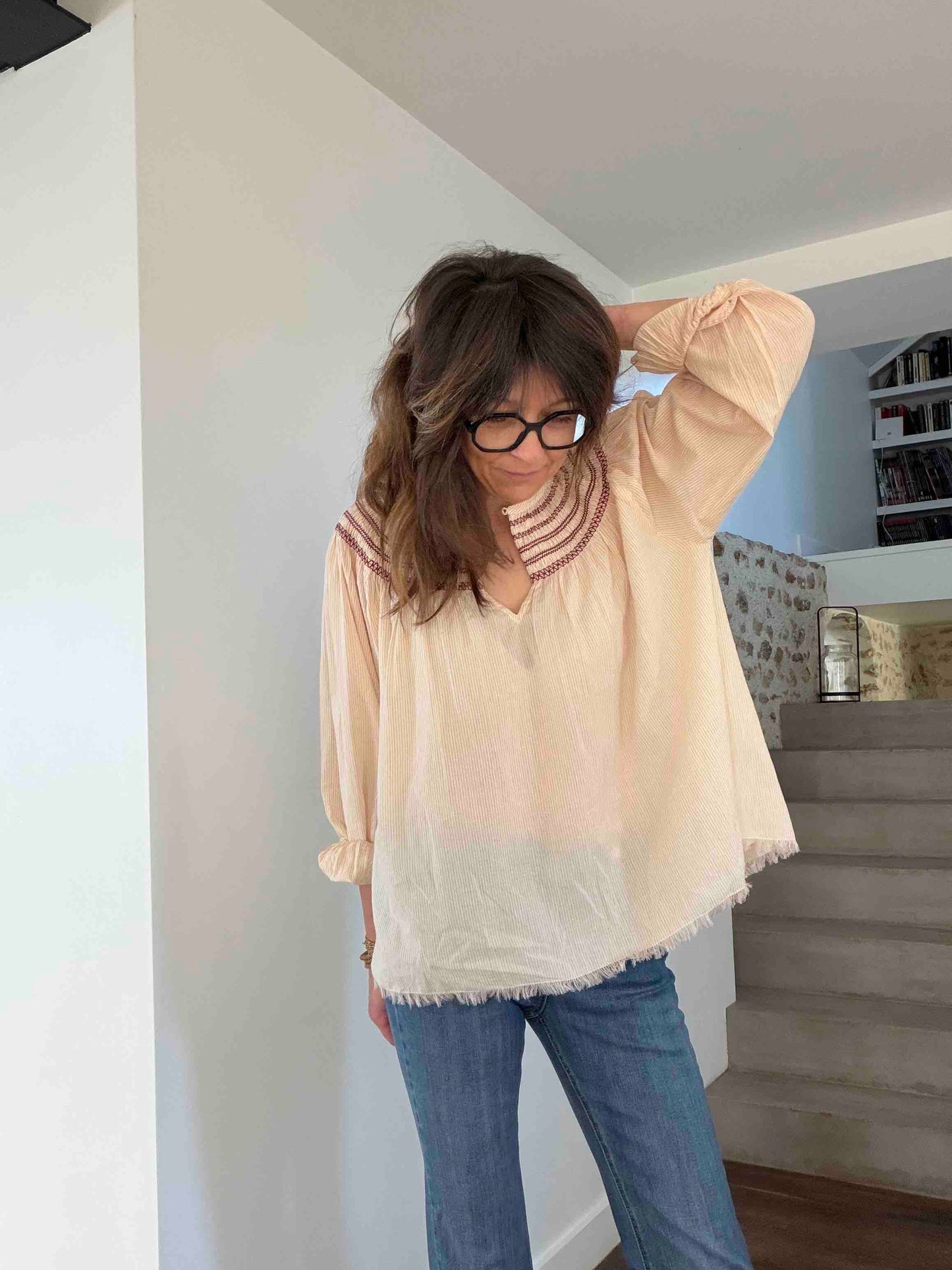 Blouse Orlina cream - Hod Paris