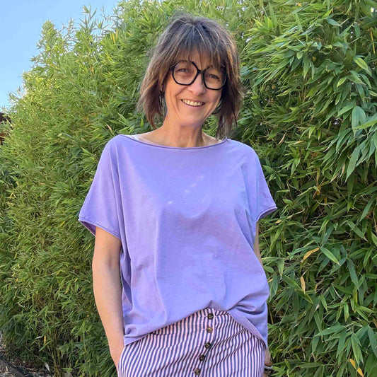 T-shirt oversize Justine - Sélection Thank You Margareth