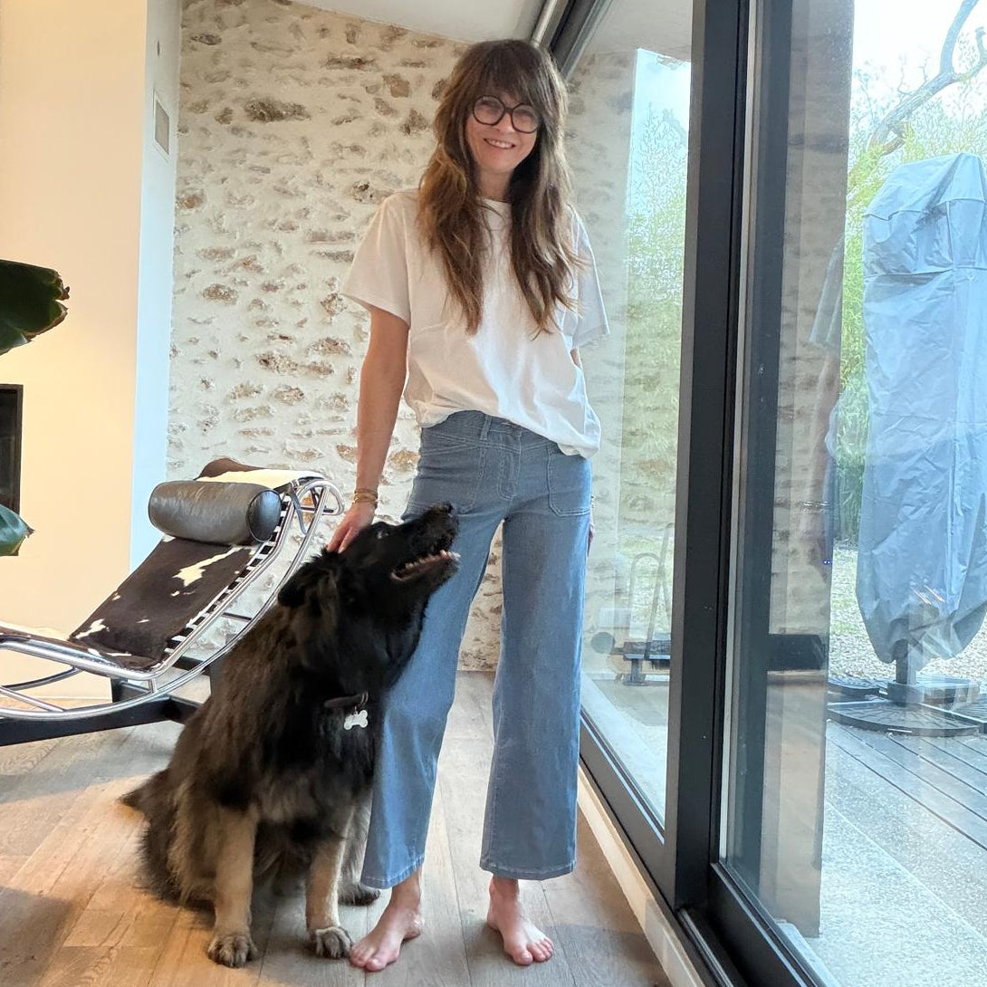 Cap Ferret Melina stripes pants