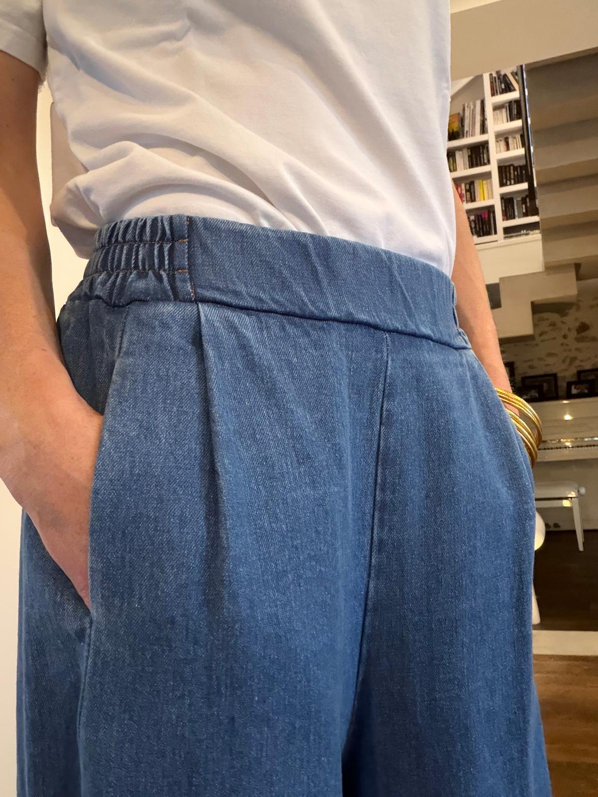 Jean à jambes extra larges Donna