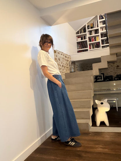 Jean à jambes extra larges Donna