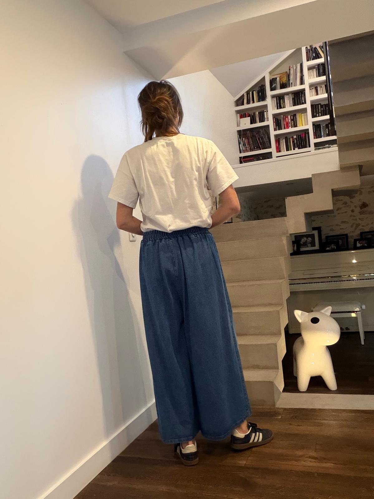 Jean à jambes extra larges Donna