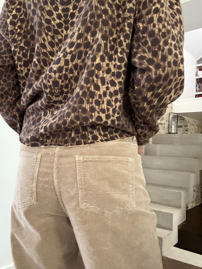 Pantalon Gala velours Granola wash 