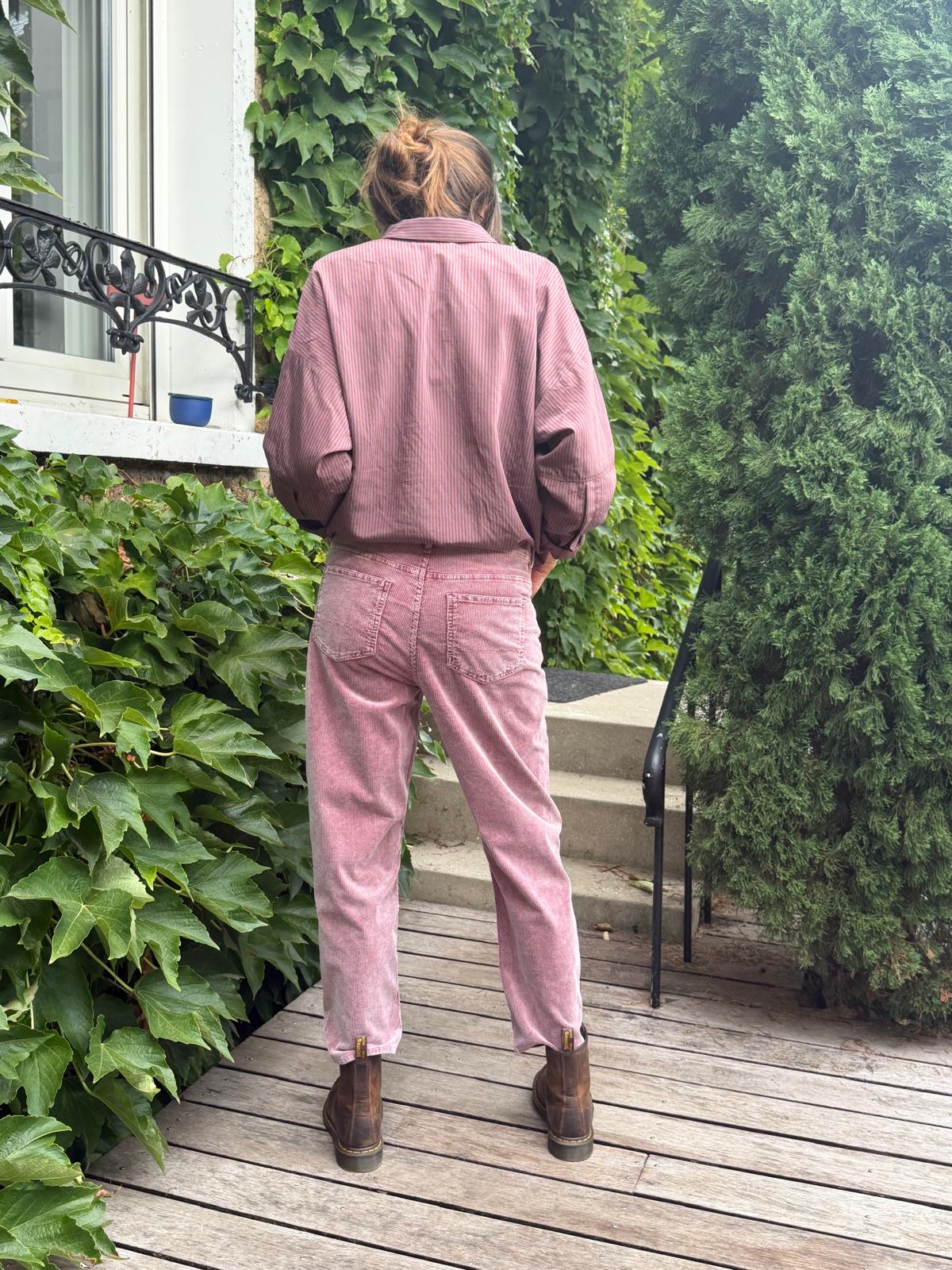 Pantalon Gala wash Burgundy - Hod Paris