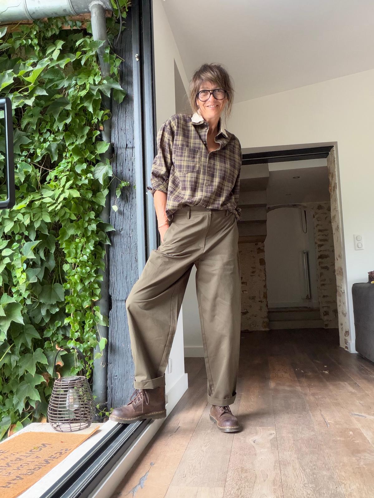 Gisva Kendel barrel trousers