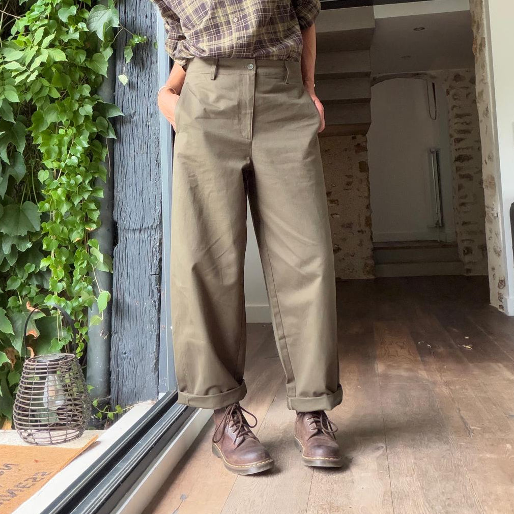 Gisva Kendel barrel trousers