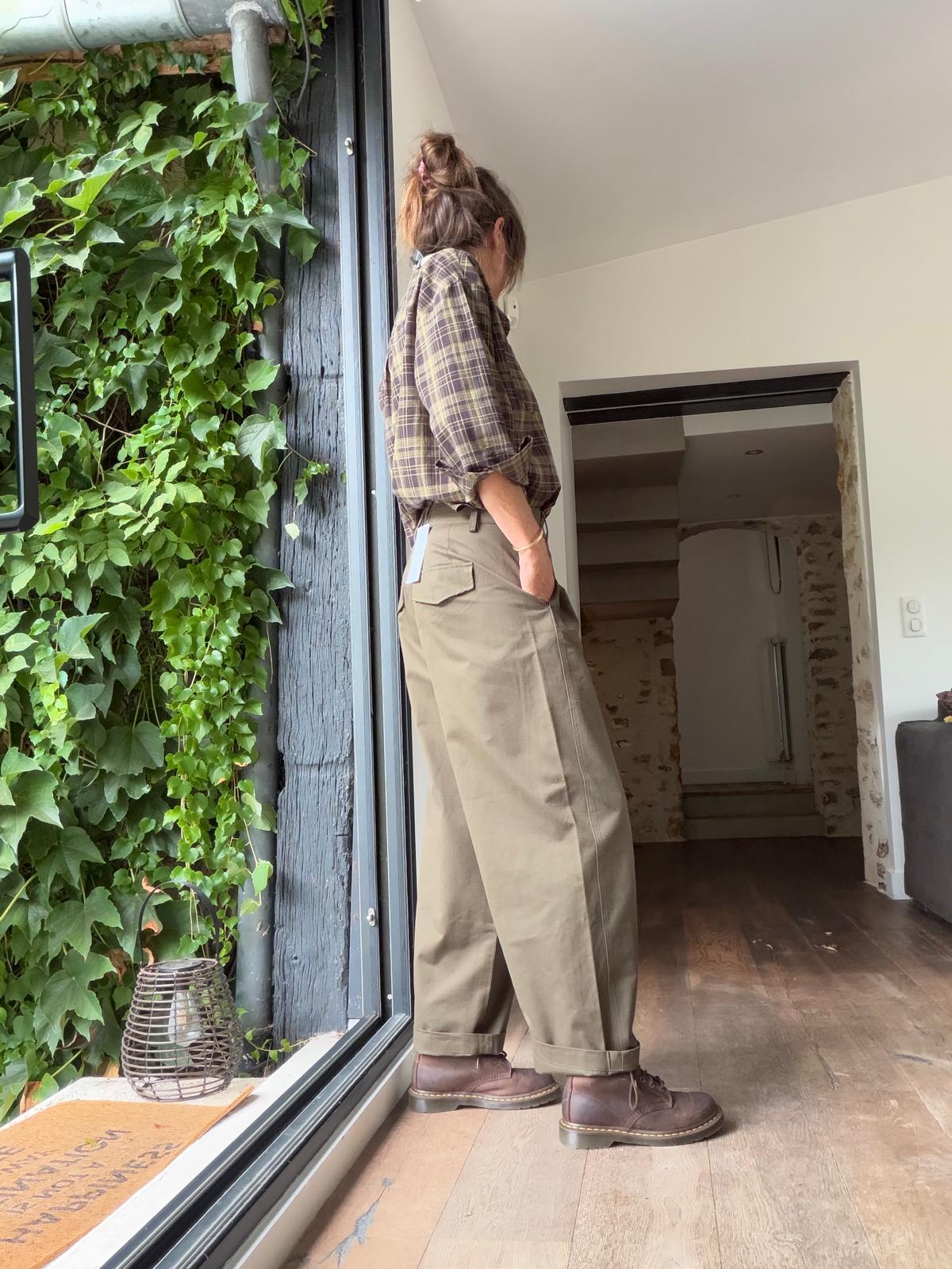 Gisva Kendel barrel trousers