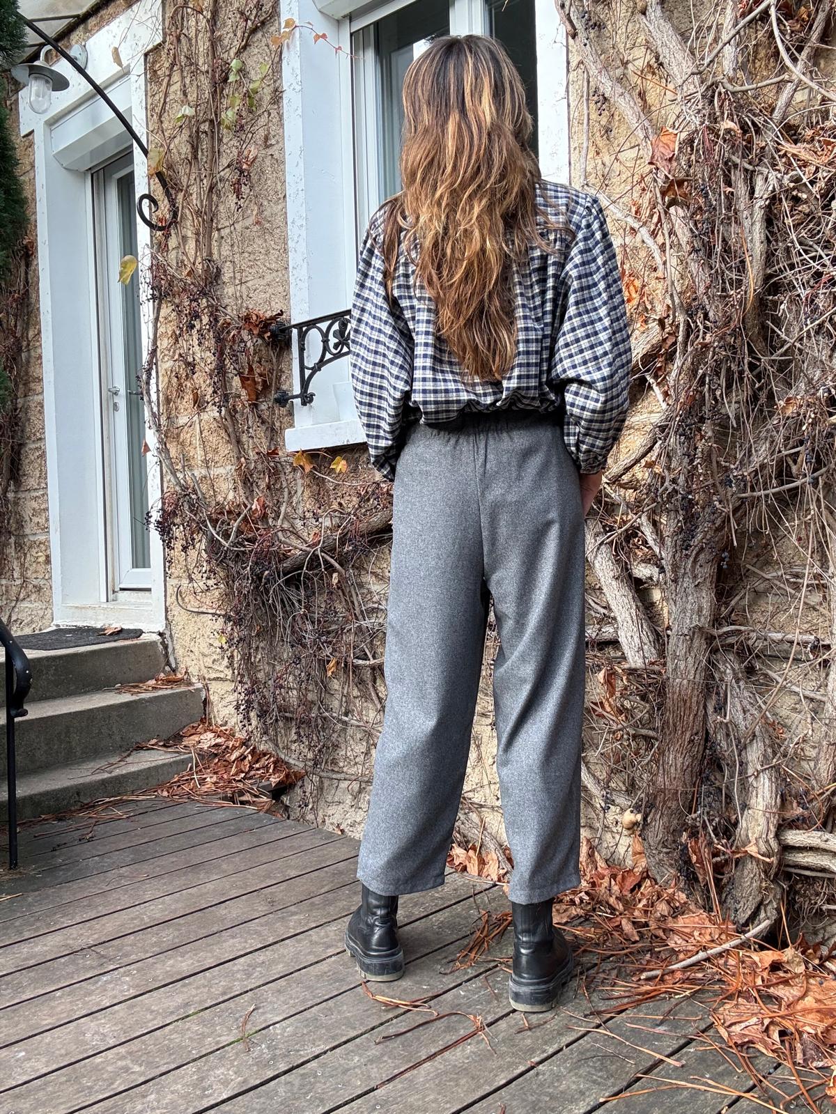 Pantalon Magic Flanelle gris