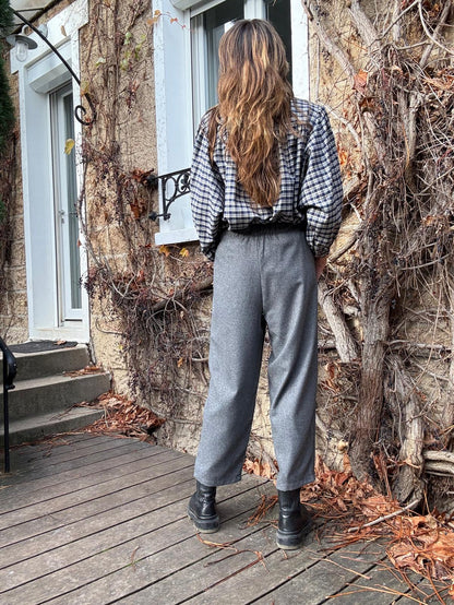 Pantalon Magic Flanelle gris