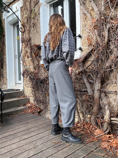 Pantalon Magic Flanelle gris