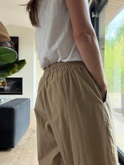 Pantalon Magic Polk - camel clair