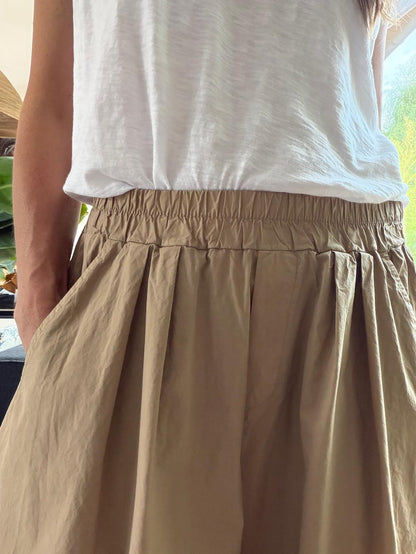 Pantalon Magic Polk - camel clair