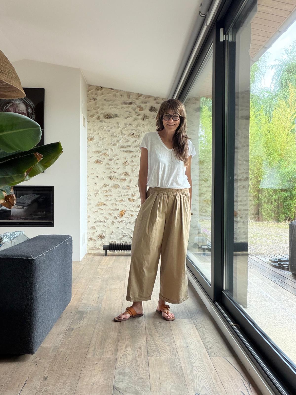 Pantalon Magic Polk - camel clair