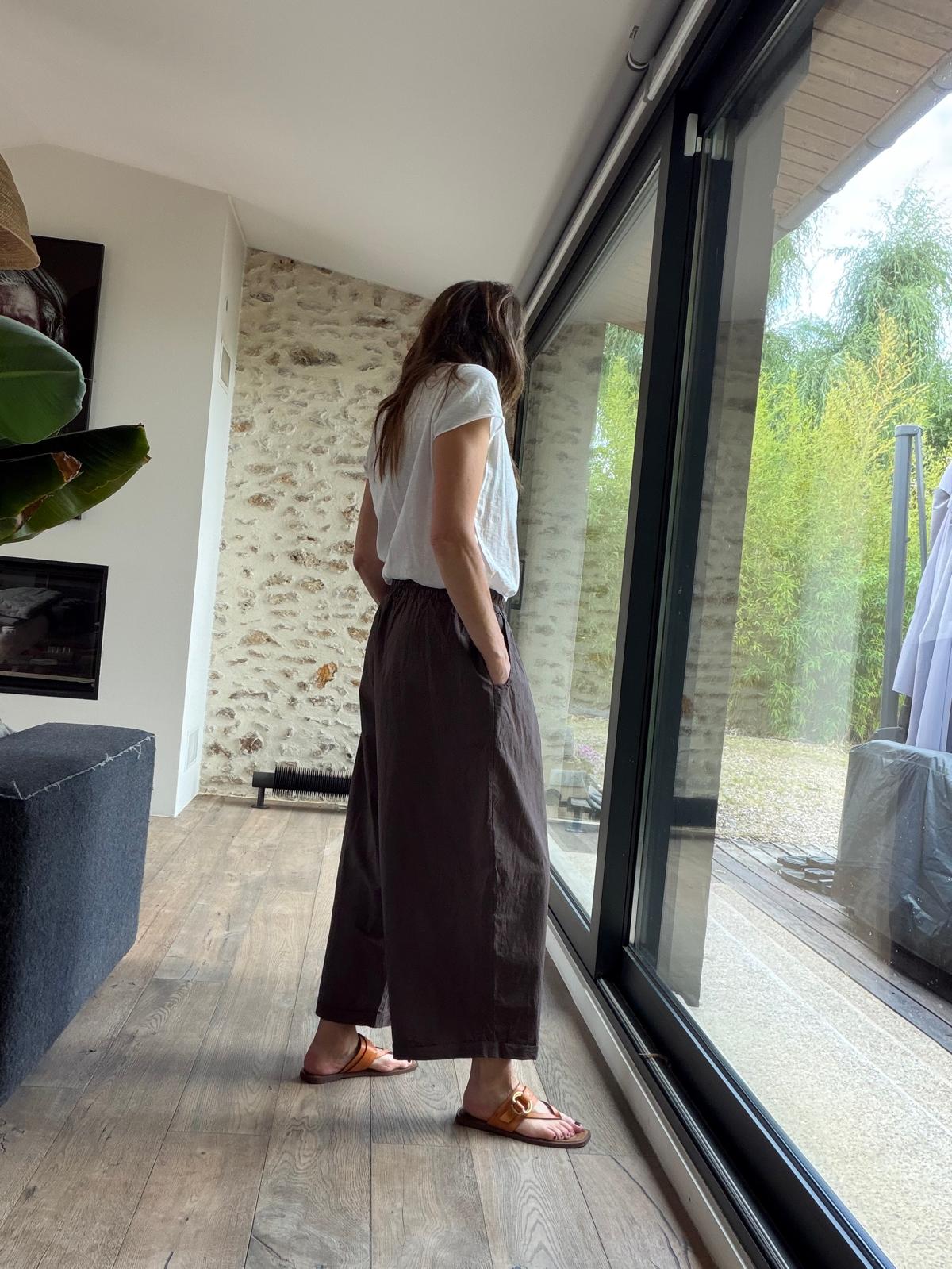 Pantalon Magic Polk - chocolat