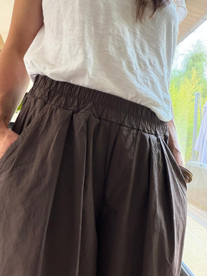 Pantalon Magic Polk - chocolat
