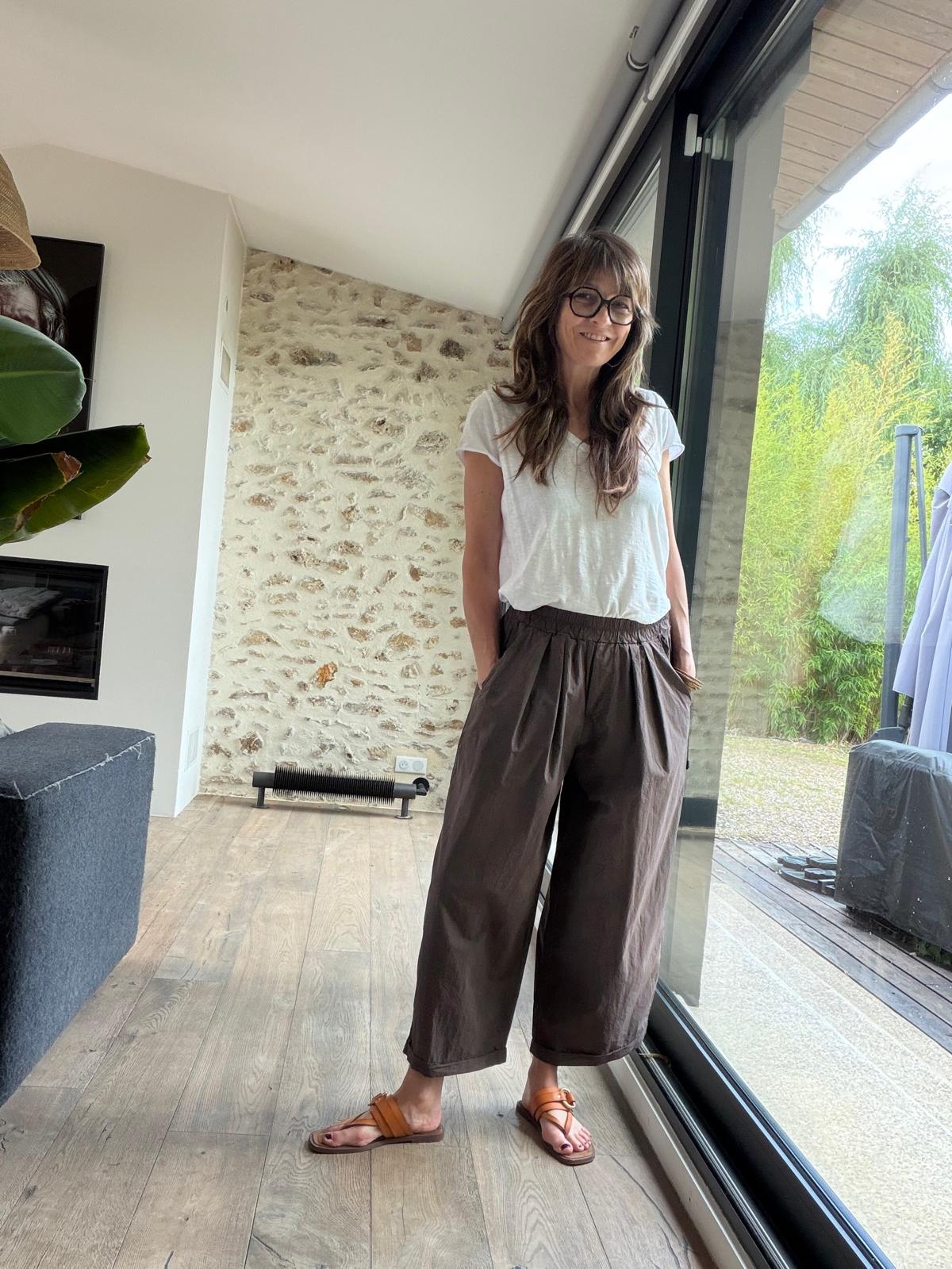 Pantalon Magic Polk - chocolat