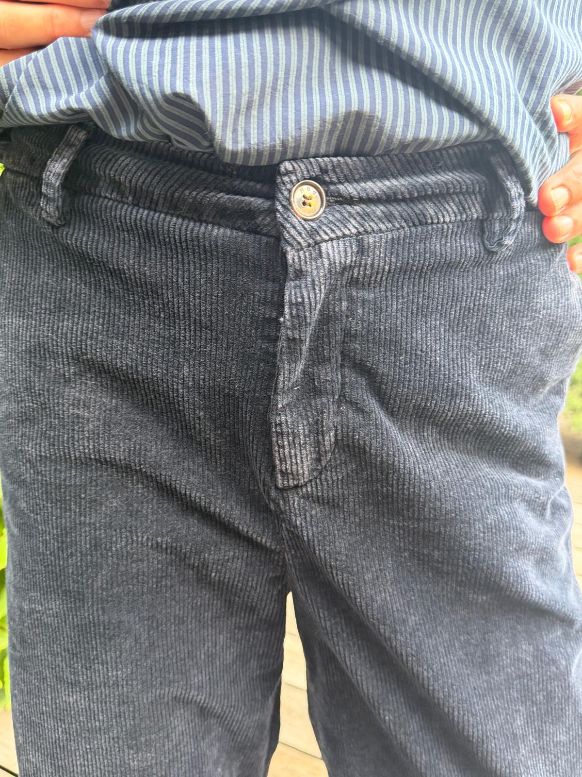 Pacifie wash black trousers
