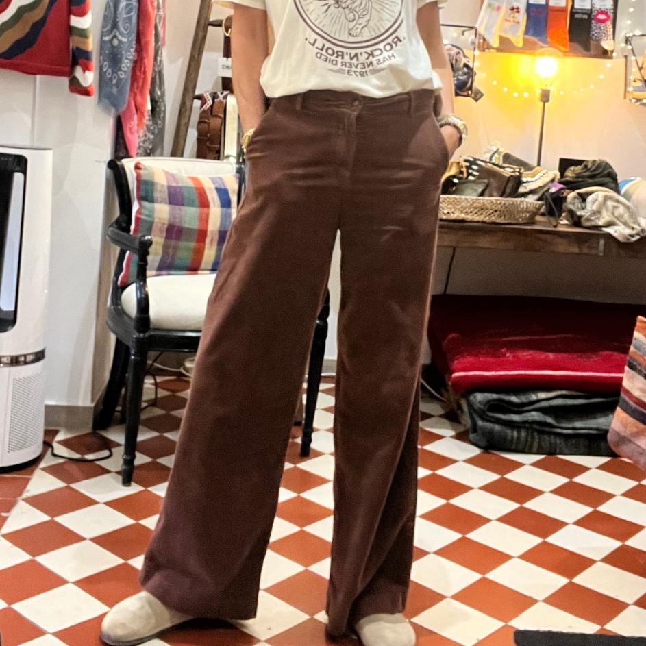 Pantalon Pacifie mocha - Hod Paris