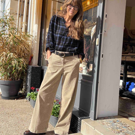 Pantalon en velours Pacifie Granola - Hod Paris