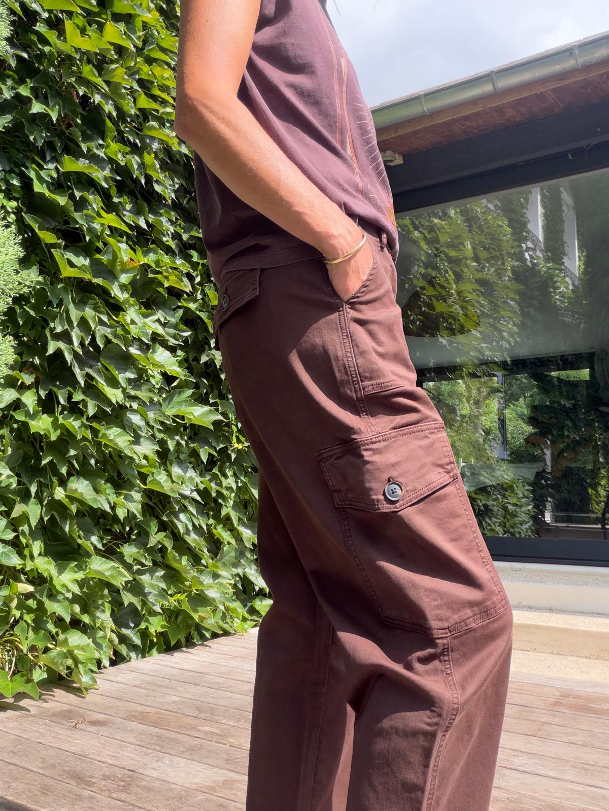 Pantalon Palio Branson chocolat