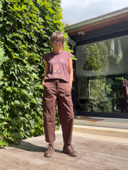 Pantalon Palio Branson chocolat