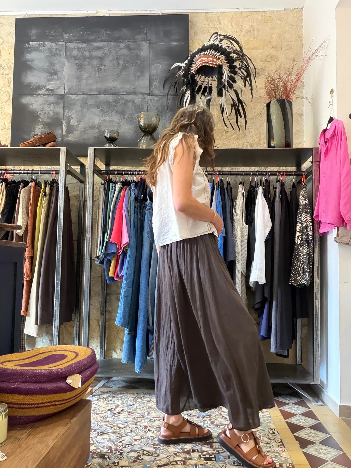 Pantalon Pedro chocolat - Margot Paris