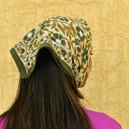 Petit foulard N°115 vert