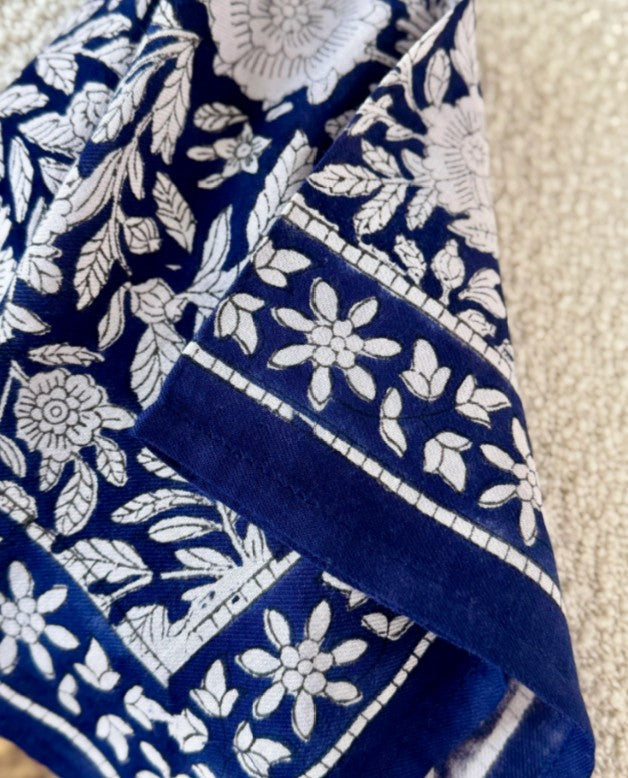 Petit foulard Antioche bleu