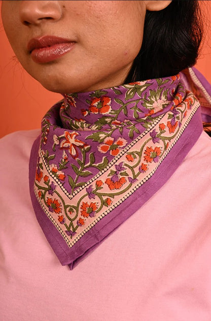 Petit foulard CALYPSO Violet