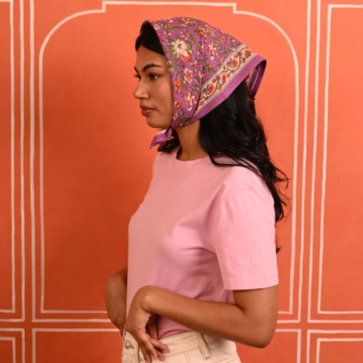Petit foulard CALYPSO Violet