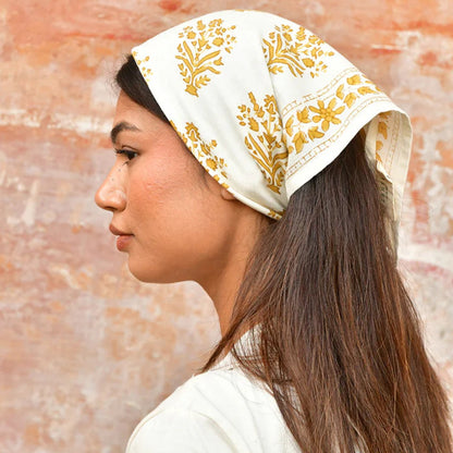 Petit foulard GALATIE Ecru