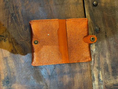 Leather card holder - 7 colors