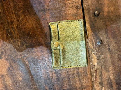 Leather card holder - 7 colors