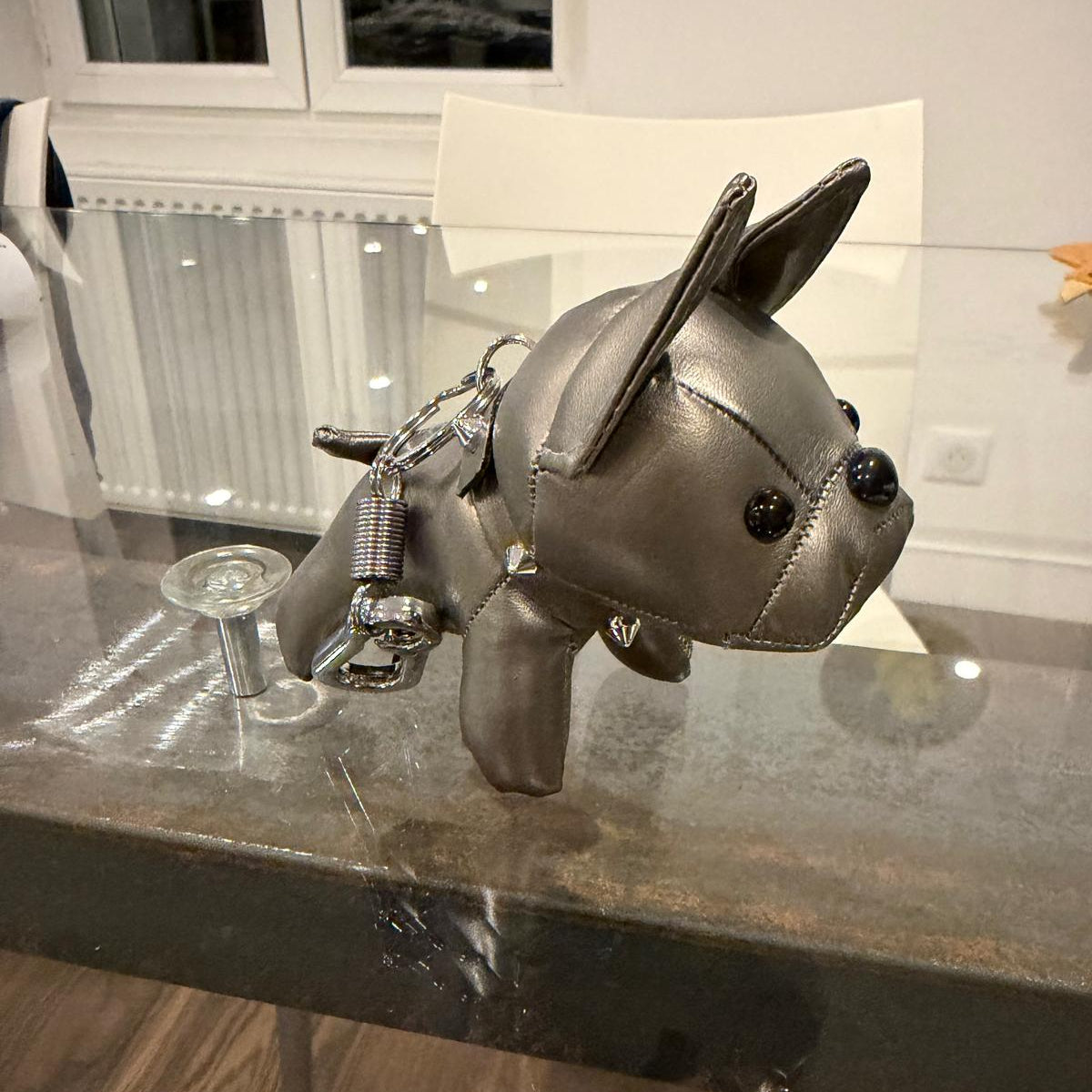 Bulldog Keychain - 2 colors