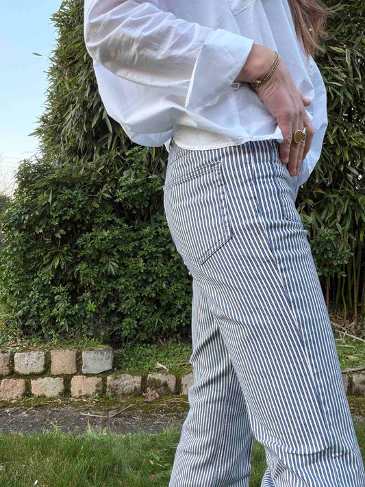 Jean The Diana Portofino Stripes blue - MKT Studio