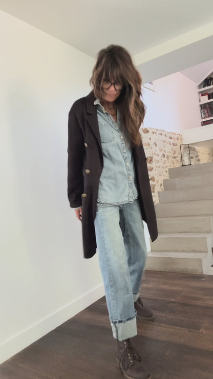 manteau jane blue marais